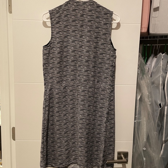 MERONA Geometric Summer One Piece Dress sleeveless shirt top vintage print mod S - Picture 5 of 5